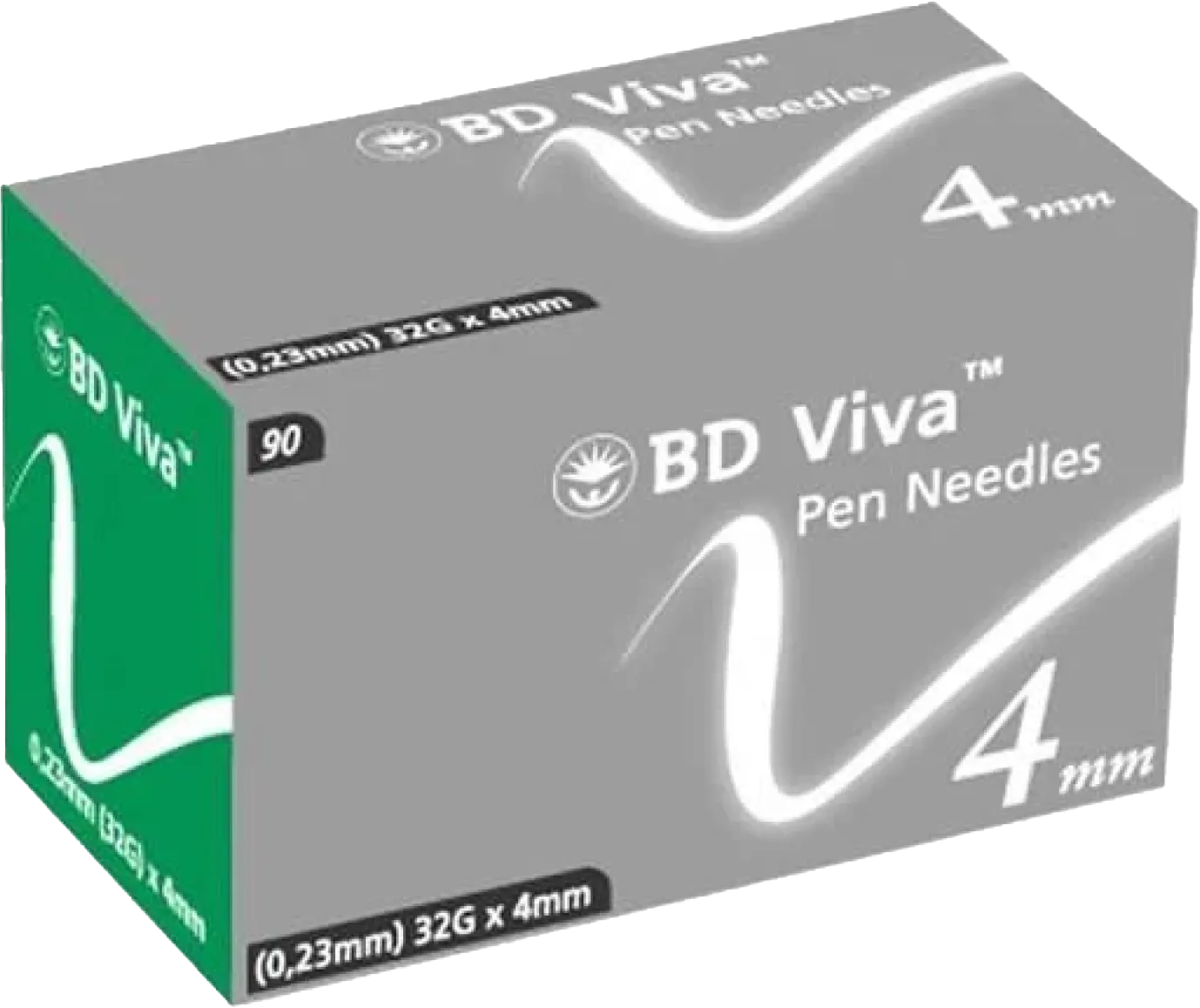 BD Viva 4mm Pen Needles - Pack of 90